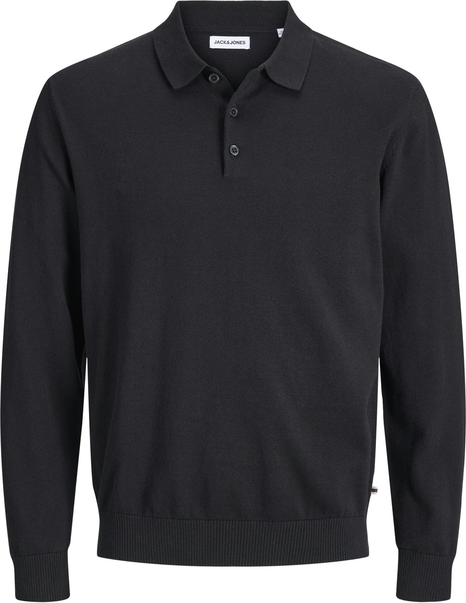JACK&JONES - JJEBASIC KNIT LS POLO PLS - Jongens - Polo's