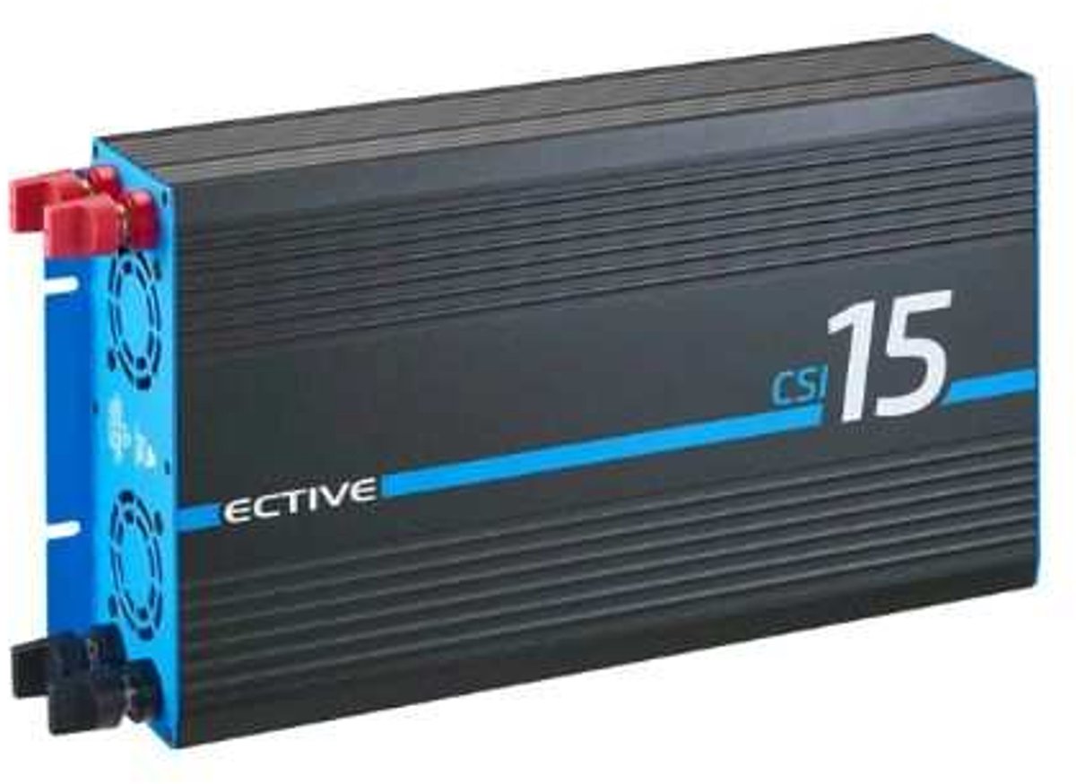 Omvormer zuivere sinus 12V/24V-230V - Ective CSI - CSI 15, 12V