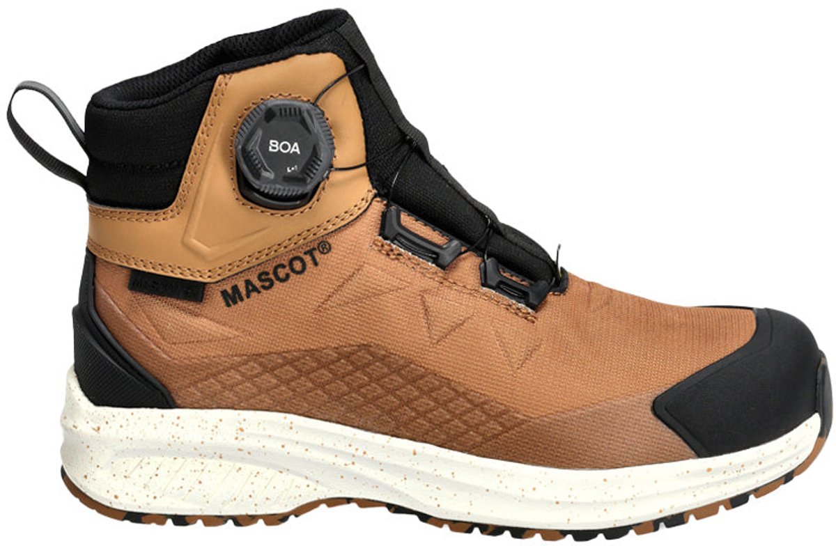 Mascot Footwear Customized Veiligheidsschoenen hoog F1602-702 - notenbruin - 41
