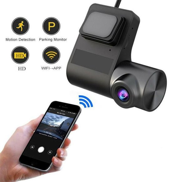 1080P verborgen camera auto DVR USB / WIFI rijrecorder G-sensor