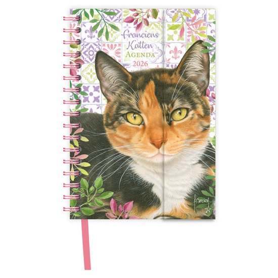 Franciens katten spiraalagenda (luxe) Laura - 2026