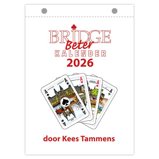 Bridge scheurkalender - 2026
