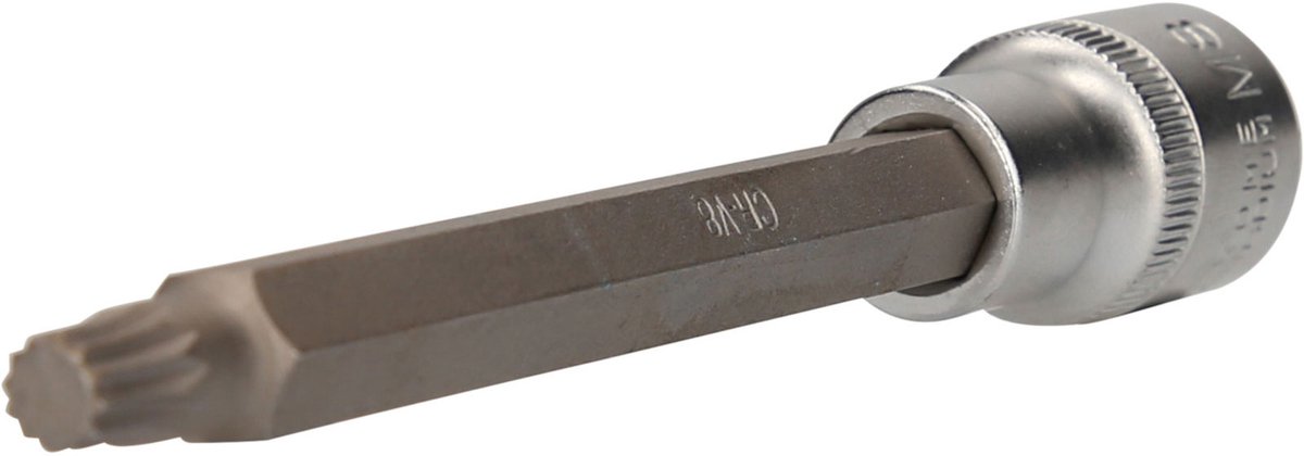BRILLIANT TOOLS 1/2" veelzahn-bit-dop M8 200 mm lang - BT022960
