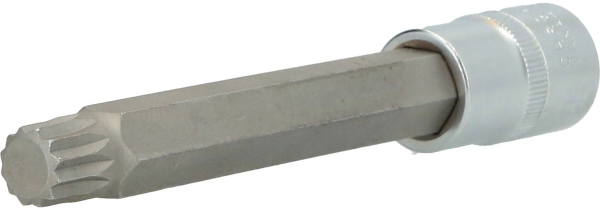 BRILLIANT TOOLS 1/2" veelzahn-bit-dop M14 140 mm lang - BT022956