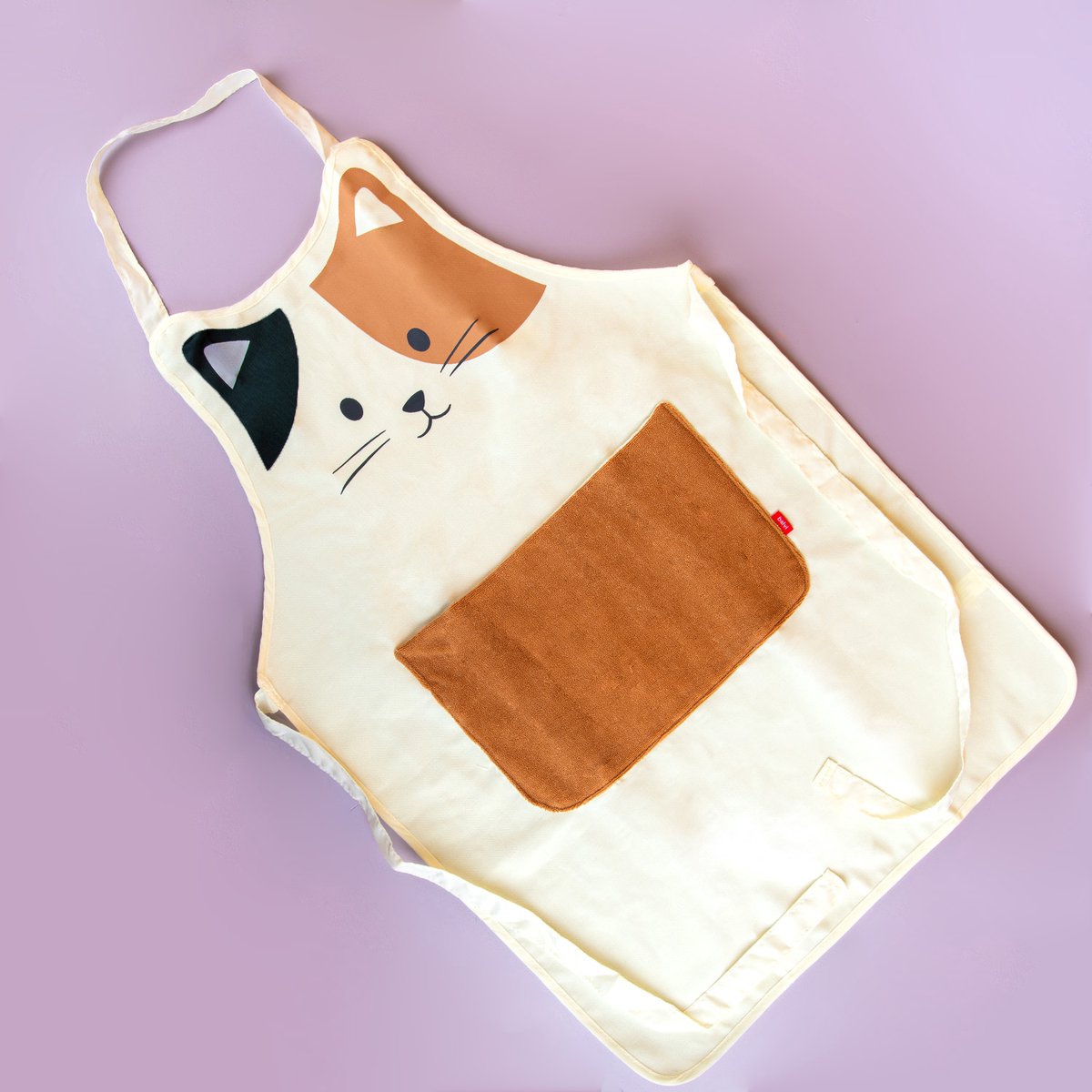 Kat Keukenschort - Calico (gekleurd) van Balvi