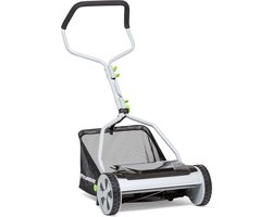 Hand Cilindermaaier 40 cm met 20 Liter Opvangzak voor een Perfect Gazon