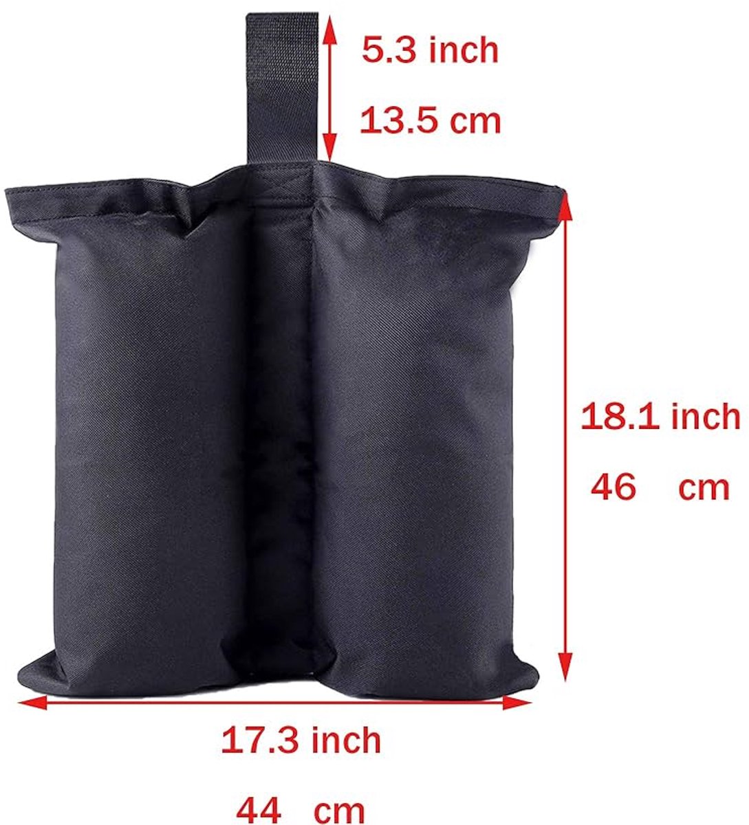 Gewichtstas voor Luifel - Waterdicht - 1 stuk - 600D Oxford doek