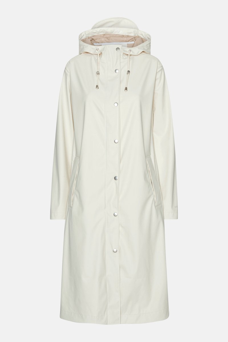 Lange regenjas RAIN232FR 121 Milk Creme