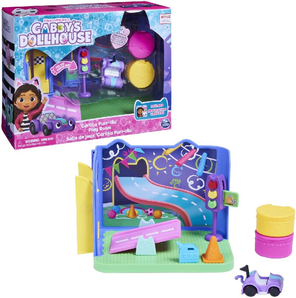 Gabby's Poppenhuis - Carlita's Speelkamer-speelset — afbeelding 6