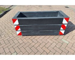 Rockwood® Betonnen Plantenbak/Wegblokkade 1.50m met reflectoren