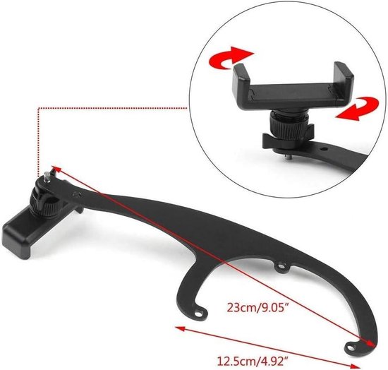 Mobilize Universal Car Holder Air Vent Black