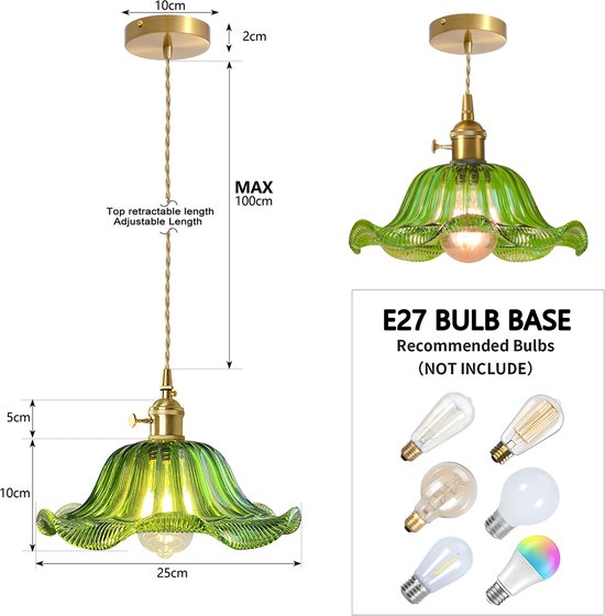 Groen - Armaturen Hangverlichting / Plafondverlichting