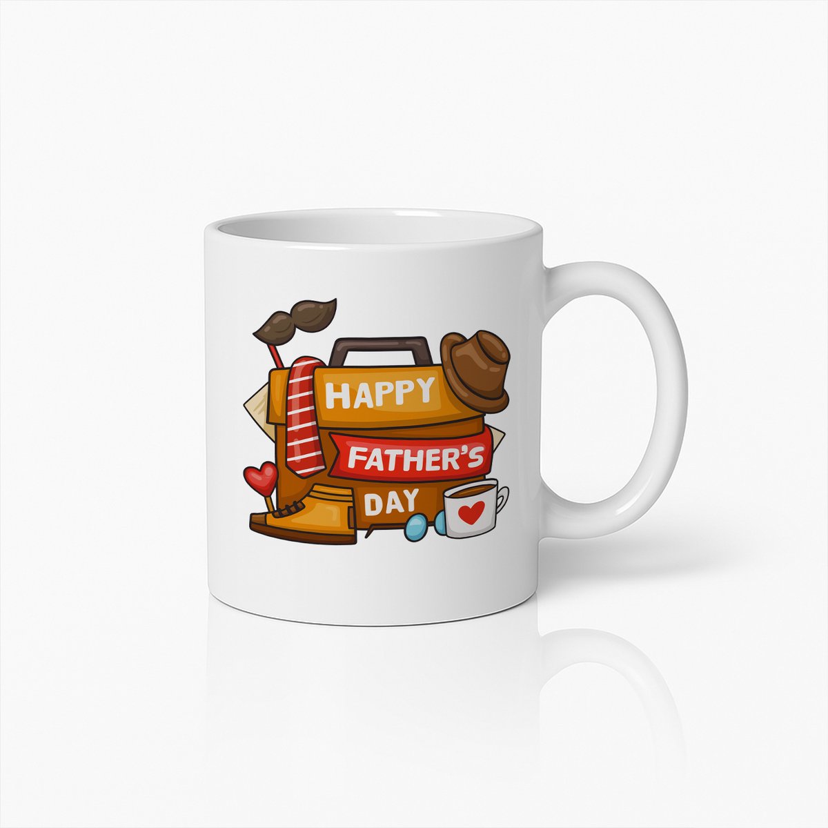 Vaderdag Mok 330ml – Grappige Cadeau Koffiebeker voor Papa, Perfect Vaderdag Geschenk