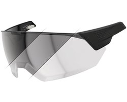 ABUS MagneticVisor voor de fietshelm HYP-E - en de varianten ACE en BL.ACE - magnetisch helmvizier beschermt tegen wind en weer - fietshelmaccessoires - maat S/M, photocromic