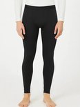 Zwarte thermobroek met een elastische tailleband.