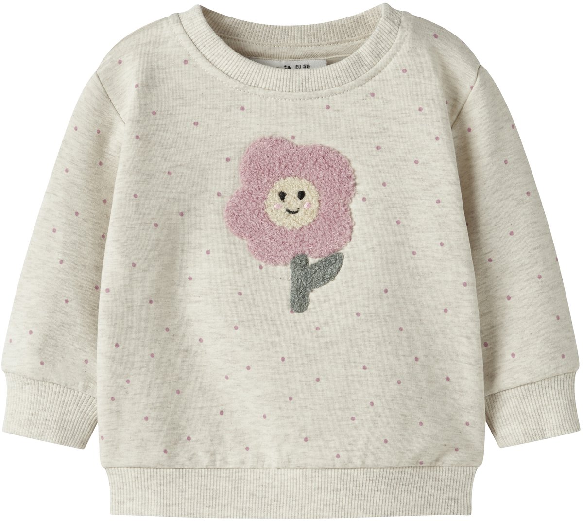 NAME IT- NBFLUELLE LS SWEAT BRU - Meisjes - Sweatshirt