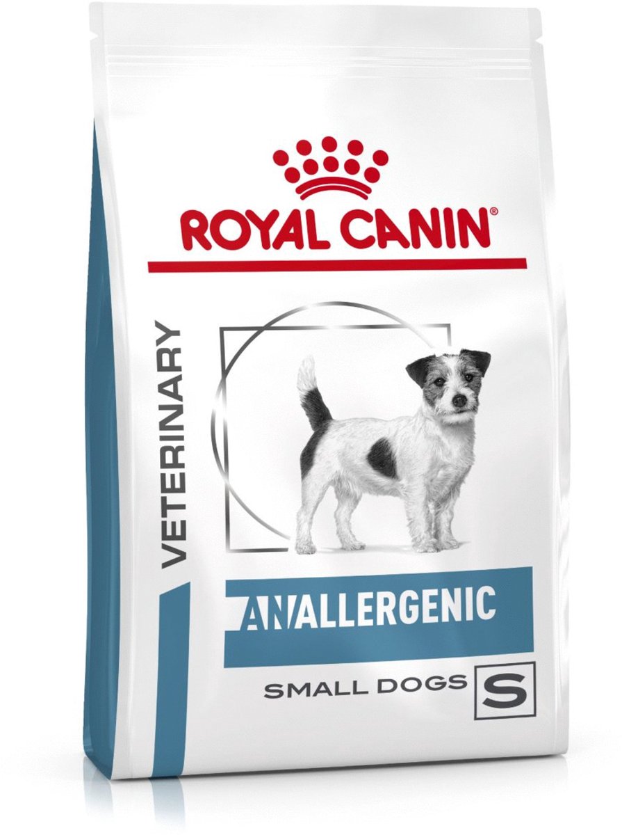 2x3kg Anallergenic Small Dog Royal Canin Veterinary Hondenvoer