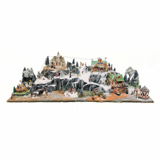 My Village Basis Kerstdorp - Bergdorp - 120x40cm