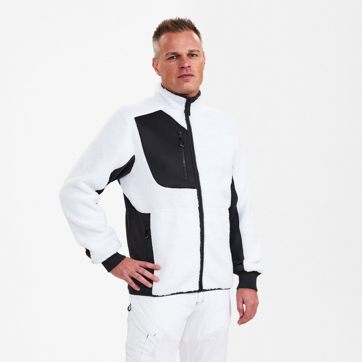 Engel X-treme fiperpels jack 1362-298 - White / Anthracite Grey - 2XL
