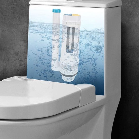 Foto: Toiletvulklep verstelbare universele vulklep voor toiletten aangesloten watertank spoeltoilet aftapkraan reparatie badkameraccessoires 260 mm