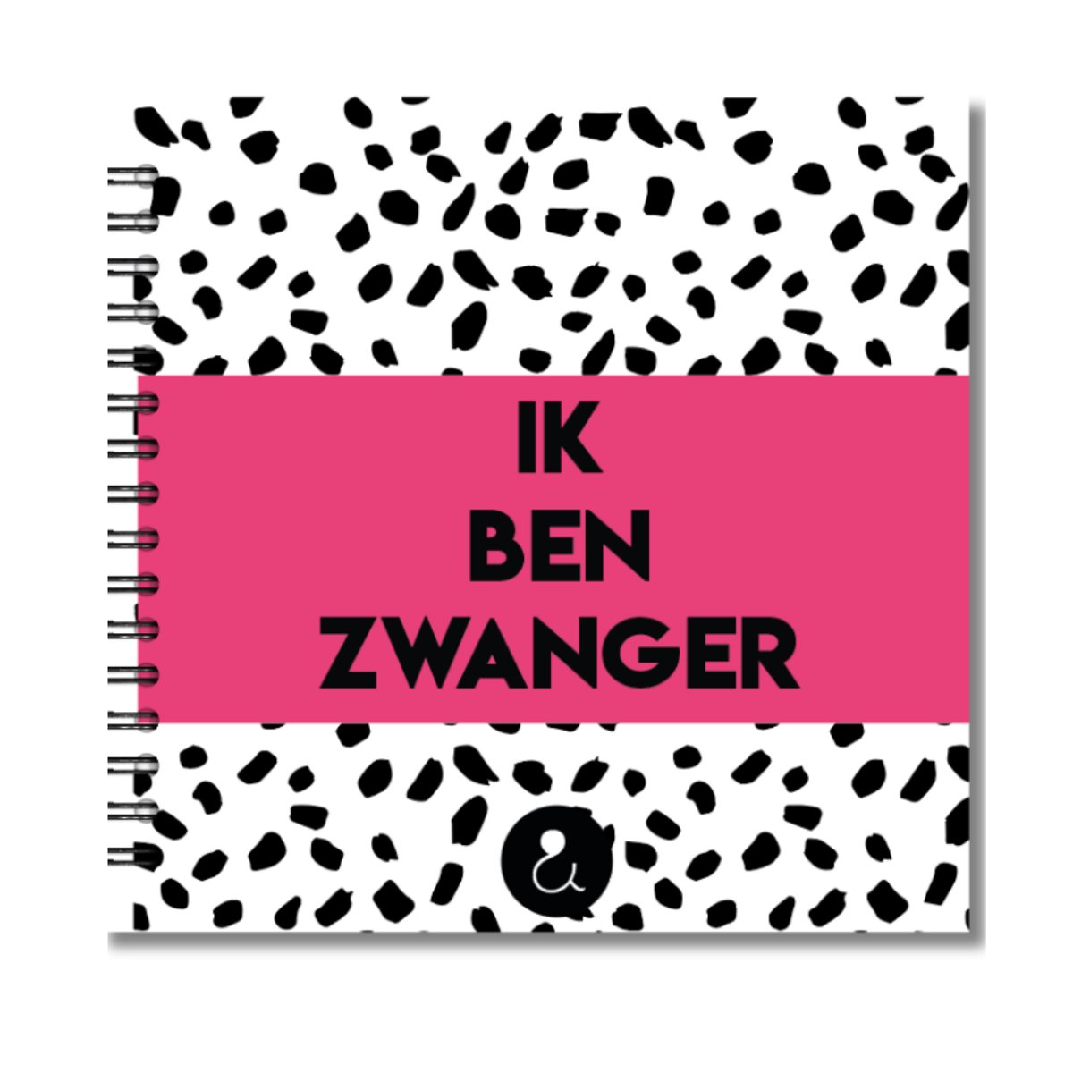 Invulboek Tweeling Zwangerschap | Ik ben zwanger | Dots Roze