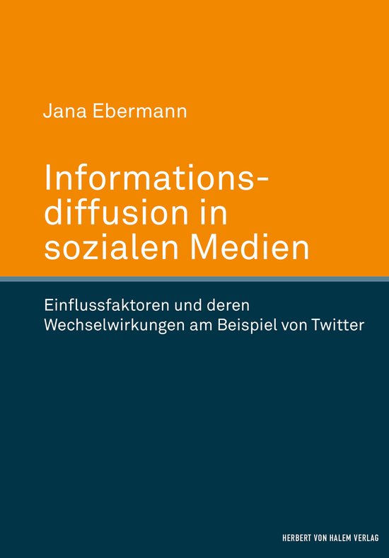 Informationsdiffusion in sozialen Medien - cover