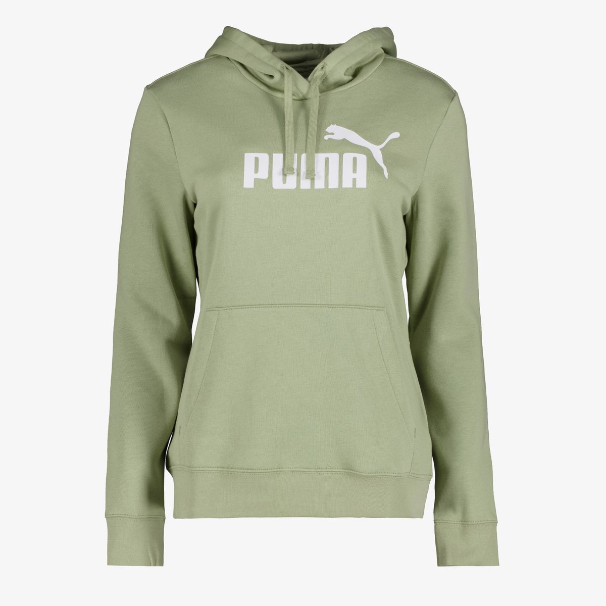 Puma ESS No. 1 Logo Hoodie Dames Wit