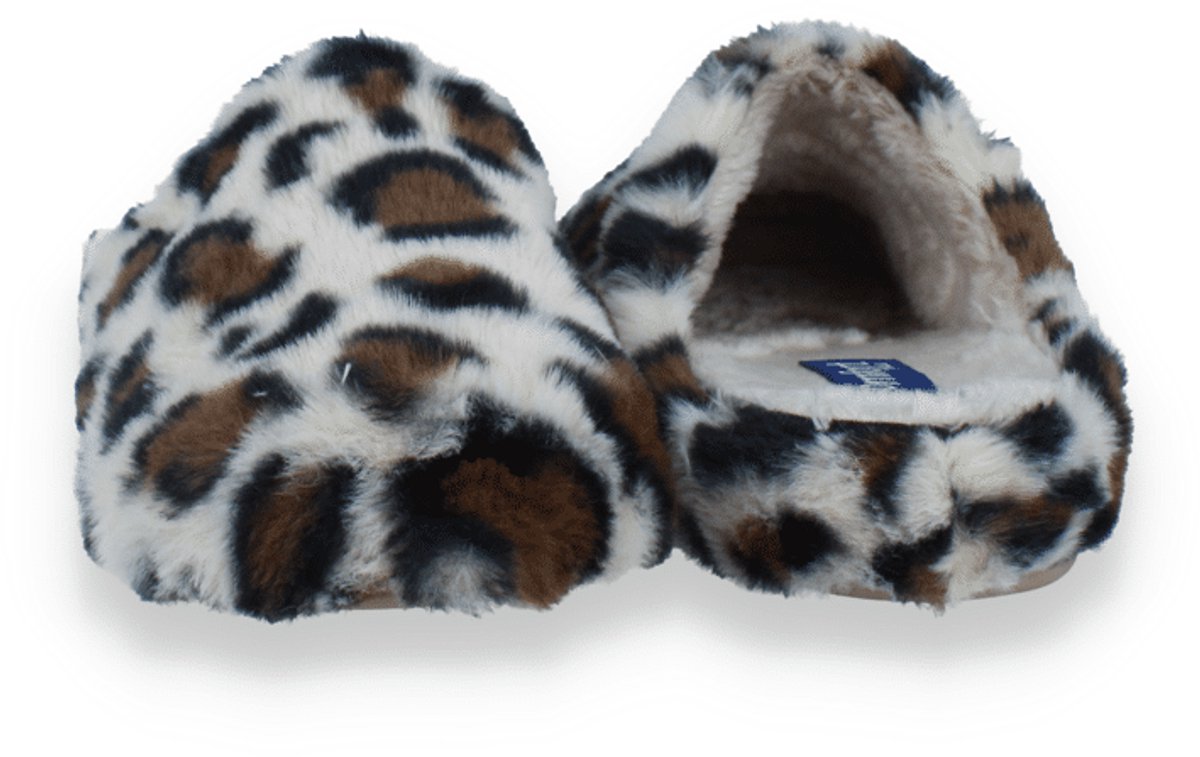 Comfort Plus Dames Pantoffel | Leopard | Maat: 38