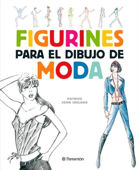 Moda, Diseño y Tendencias - Figurines para el dibujo de mod ... - cover