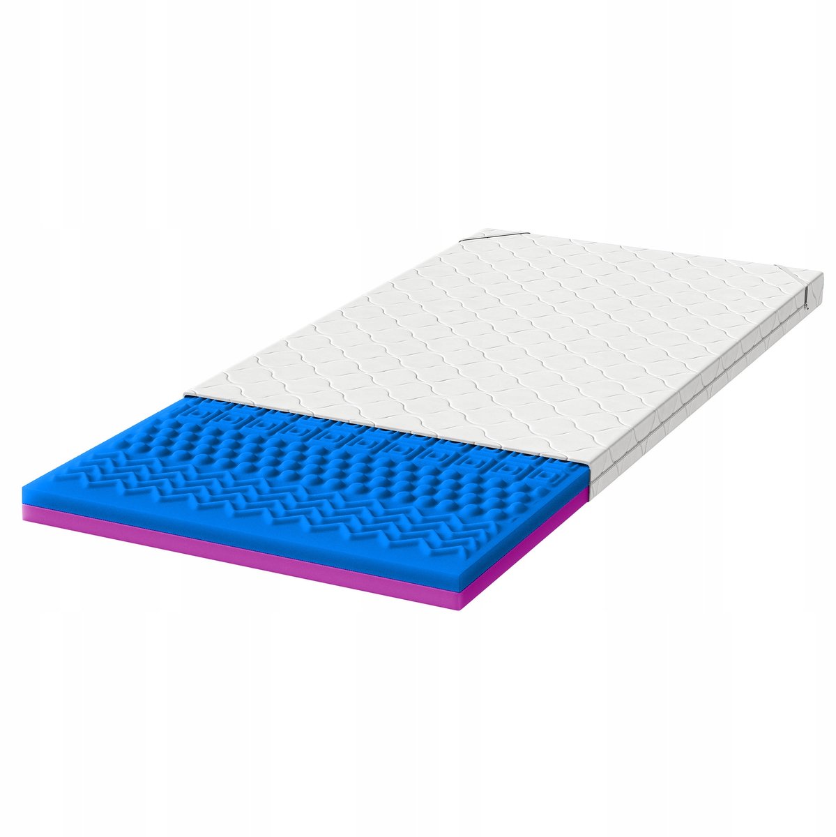 Visco Topper Matras 180x200 cm JASMINE - 8 cm Dik, H2/H3