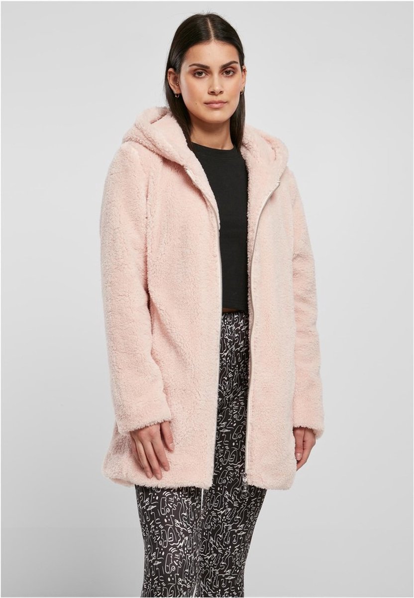 Urban Classics Sherpa Jacket M Roze