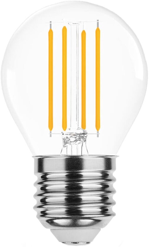 Ampoule à Filament LED - E27 G45 4W - Lumière Blanche Claire 4000K