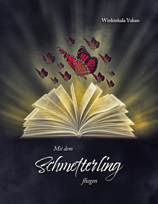 Mit dem Schmetterling fliegen - cover