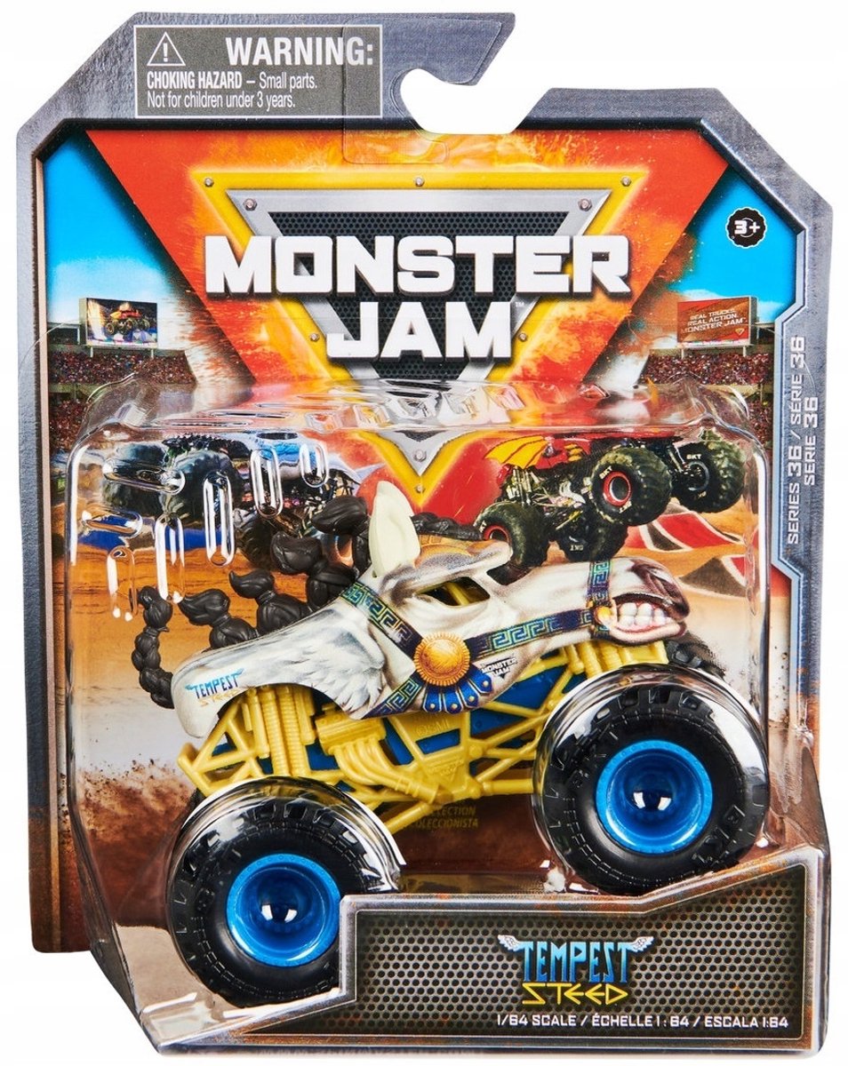 Monster Jam Tempest Steed Die-Cast Schaal 1:64 Speelgoedauto