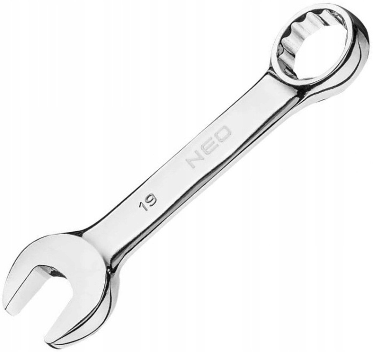 Ringsleutel 19 mm L=134 mm - Hoogwaardig chroom-vanadiumstaal