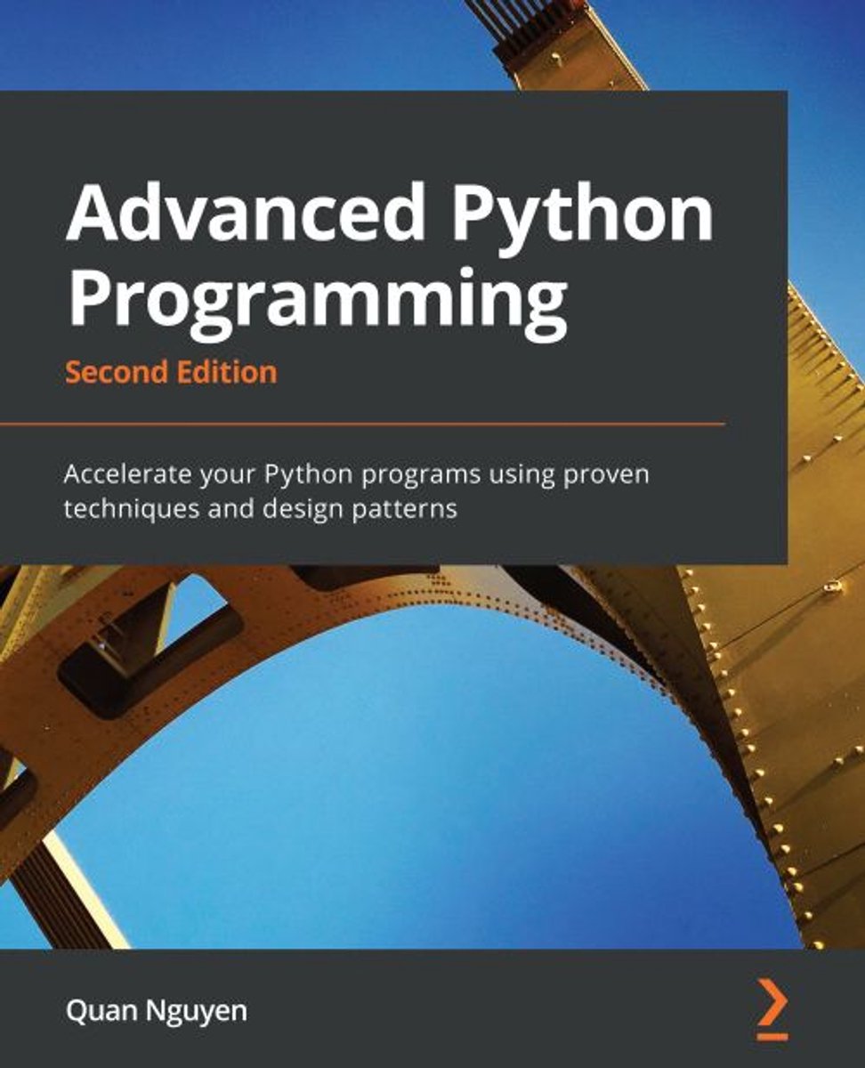 Omslag van Advanced Python Programming