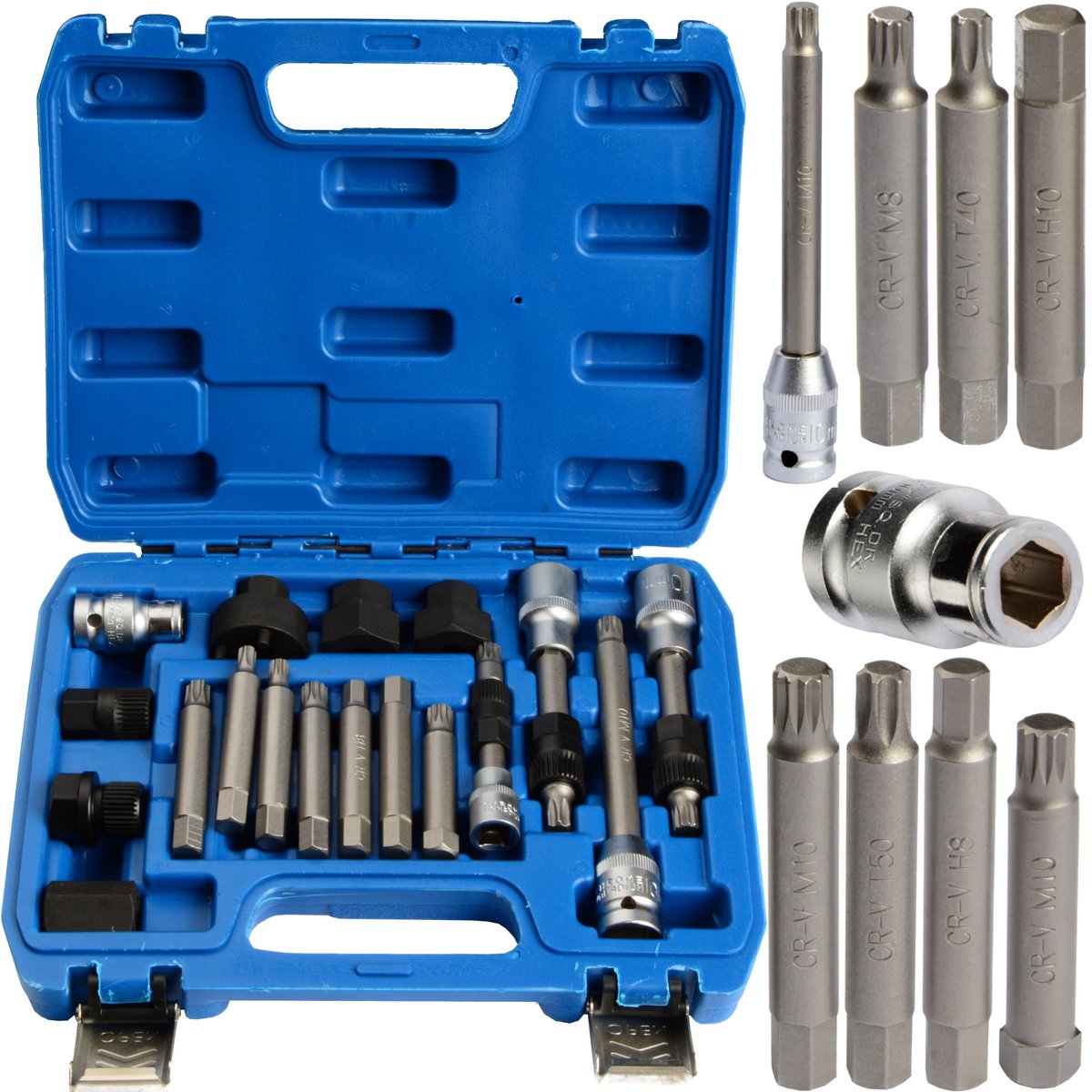 Professionele set voor dynamo reparatie - 18 delig