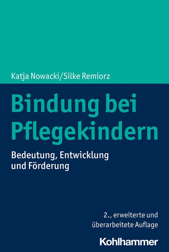 Bindung bei Pflegekindern - cover