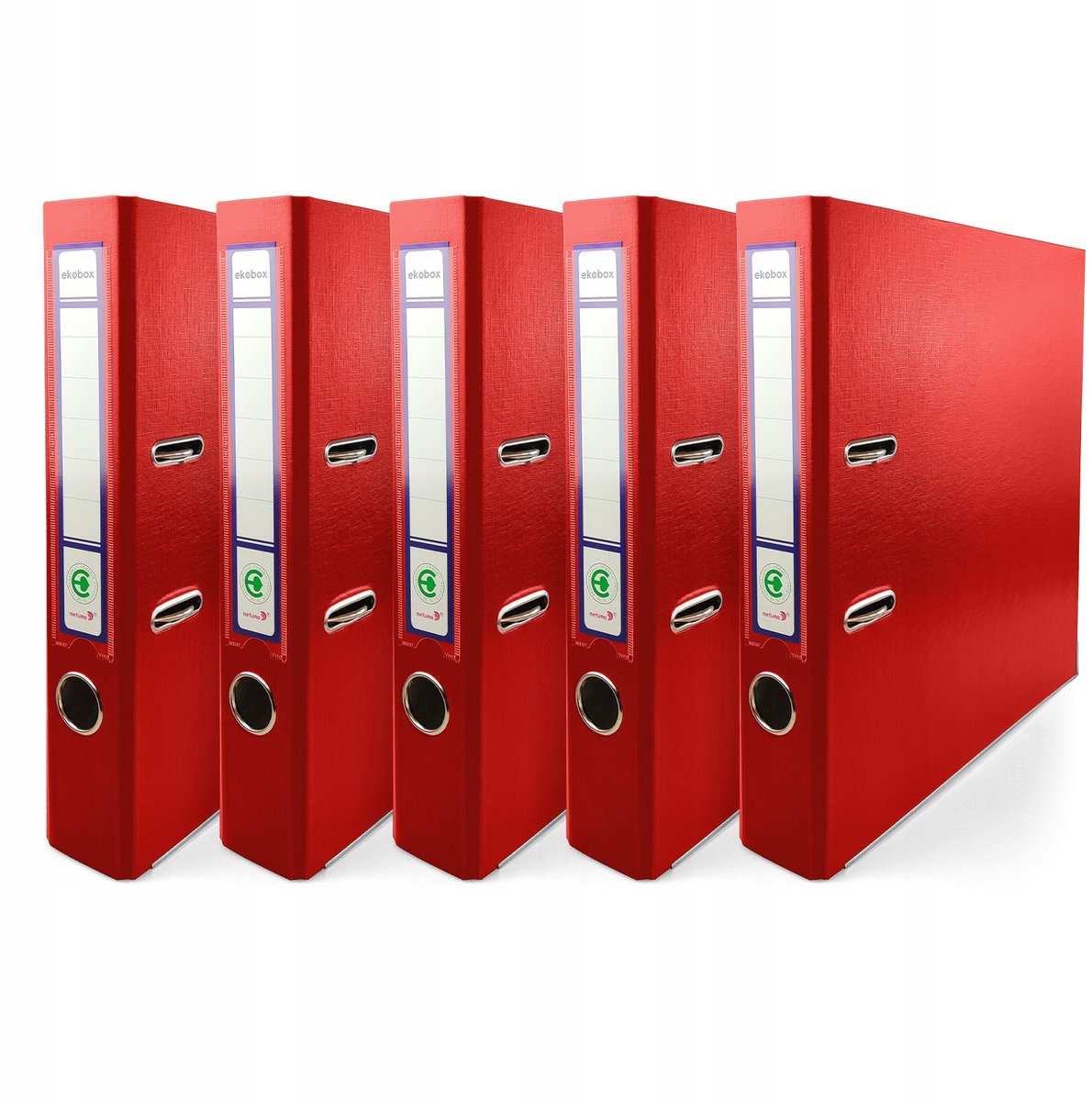 EYIX A4 RINGDENDKAART 50MM ROOD - 5 Stuks