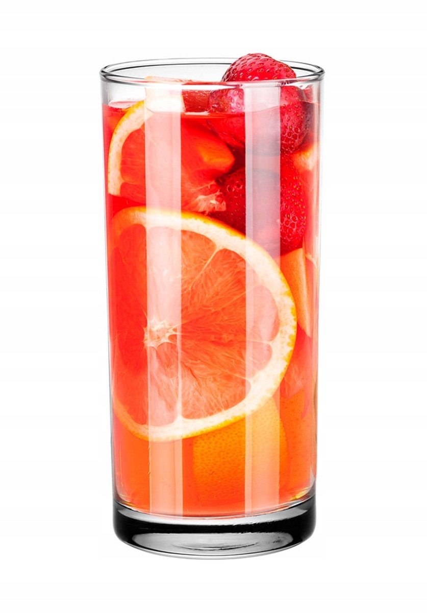 Universeel glas 280 ml voor drankjes, sap en water