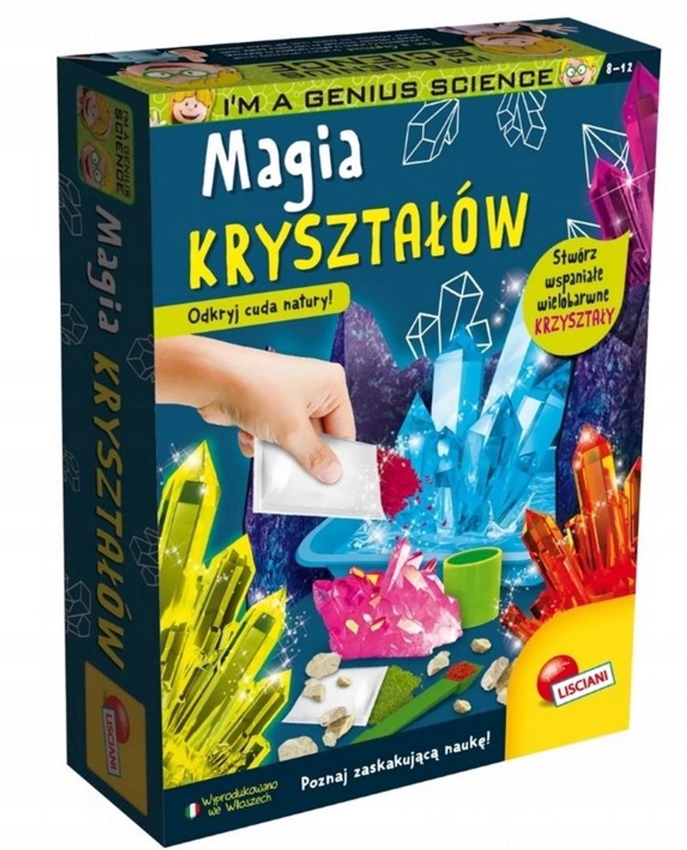 Lisciani In Genius Magische Kristallen Wetenschapskit 8+