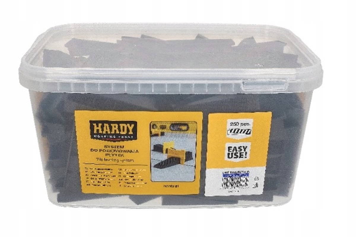 Hardy Tegel-egaliseerwig - 250 st