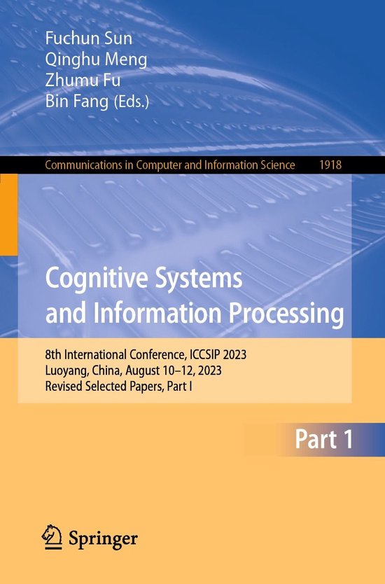 Springer Nature Proceedings Computer Science 1 - Cognitive S ... - cover