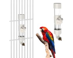 Unyqoos® Handige drinkfles voor vogels en knaagdieren met automatische waterdispenser