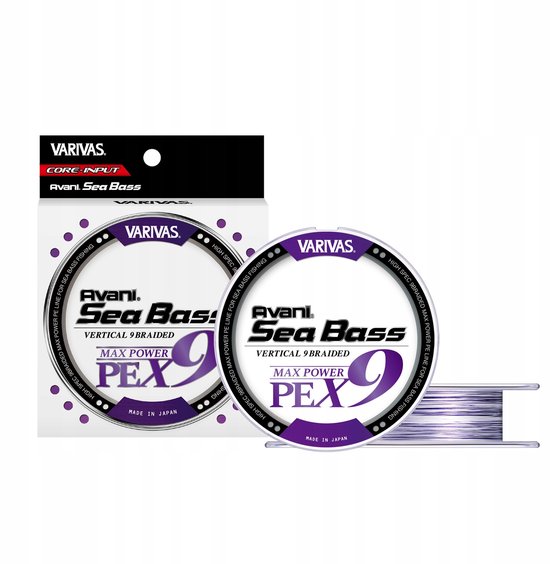 Varivas Sea Bass Max Power PE X9 1.5 33lb 150m Vislijn — afbeelding 2