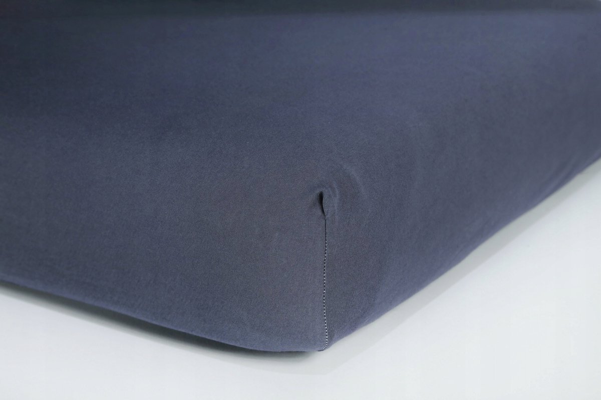 Jersey Hoeslaken met Elastiek 180x200cm - Antraciet