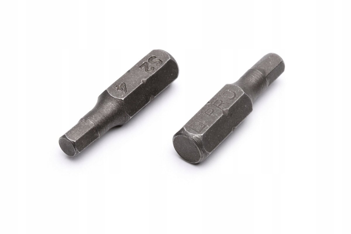 Pro HEX3 Bits 25mm 1/4" 10 Stuks S2 Staal
