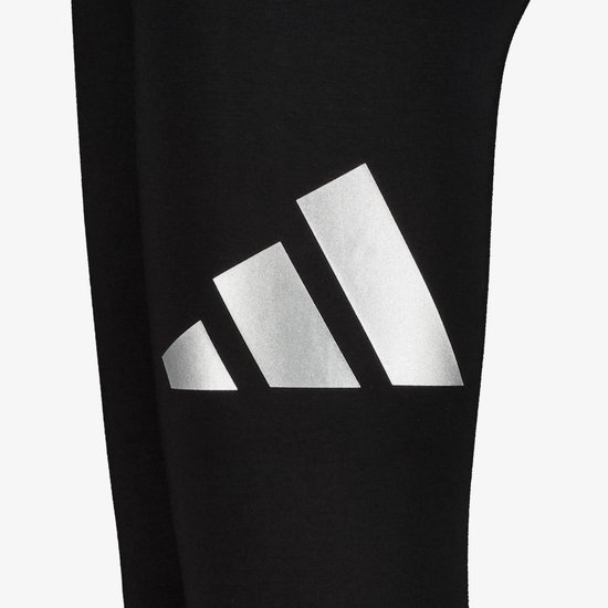 Adidas JG Glam meisjes sportlegging zwart zilver - Maat 152/158 van Merkloos — afbeelding 2