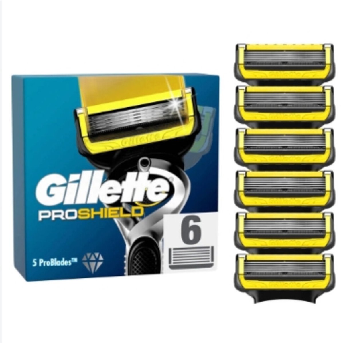 Gillette ProShield Navulmesjes - 6 stuks