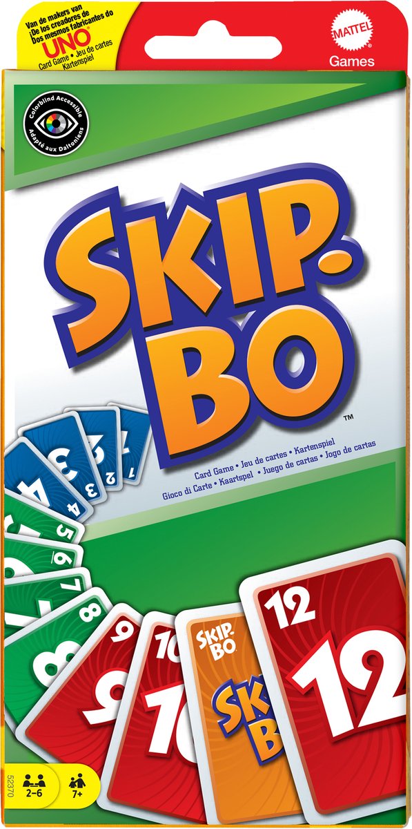 Mattel Games - Skip-Bo Kaartspel — afbeelding 15